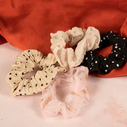 Jewelz Women Set of 4 Ponytail Holders-picture-29
