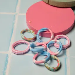 Jewelz Women Set Of 8 Ponytail Holders-picture-21
