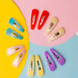 Jewelz Women Set Of 12 Tic Tac Hair Clip-image-59