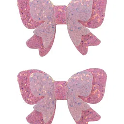 Aye Candy Girls Pink Set of 2 Alligator Hair Clip-image-70