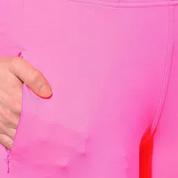 dollar missy Women Regular Fit Pink Cotton Blend Trousers image 4