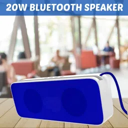 Clairbell Shark (PORTABLE BLUETOOTH DESKTOP SPEAKER) With Stereo Sound & Long BatteryJ41 20 W Bluetooth Laptop/Desktop Speaker-picture-42