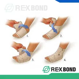 rexbond Crepe Bandage 8cmX4M Crepe Bandage image 4