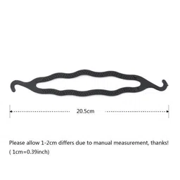 CHANDERKASH Set of 5 Bun Maker Braider Hair Accessory Set image 3