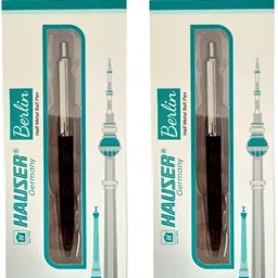 hauser Berlin Half Metal Retractable Ball Pen Box Pack | Attractive Design Ball Pen-picture-12
