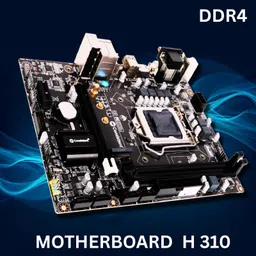 Consistent H-310 Motherboard 8th, 9th Gen i3, i5, i7, DDR4 Slots for RAM, with GMA 950 Graphic Card, Motherboard with Sound Card, SATA 2&3, 3Y Warranty image 3