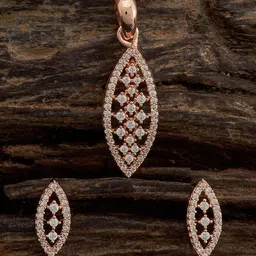 Kushal's Fashion Jewellery Gold-Plating CZ-Studded Jewellery Set-picture-19