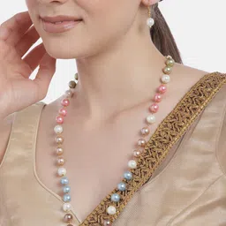 Anouk Gold-Plated Pearls Jewellery Set-image-69