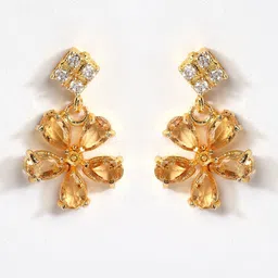 Anouk Gold-Plated AD-Studded Necklace & Earrings image 3