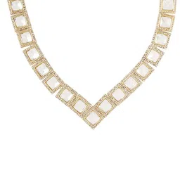 TEEJH Moksha Uncut Stone- Studded Jewellery Set image 3