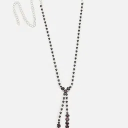 SOHI Silver-Plated Stone-Studded Jewellery Set image 3