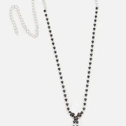 SOHI Silver-Plated Stone-Studded Jewellery Set image 4