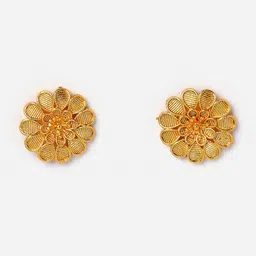 Kennice Gold-Plated Necklace & Earring Jewellery Set image 4