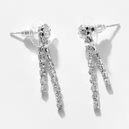 SOHI Silver-Plated & Stone-Studded Jewellery Set image 5