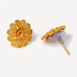 Kennice Gold-Plated Necklace & Earring Jewellery Set image 5