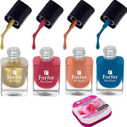 for for Perfect Stay Trendy Safe & Fast Dry ,Nail Art ,Glossy Finish Nail Polish Combo-picture-2