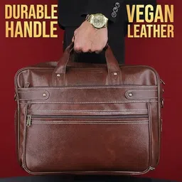 jairaj Men & Women Brown Messenger Bag image 2