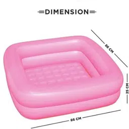 tiny tales SWIMMING POOL BABY TUBE INFLATABLE WITH FREE PUMP Inflatable Swimming Pool image 4