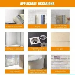 froxy carts Acid Free Waterproof Adhesive Seal Crack For Surface, Cement, Steel, Marble, Wood, Metal image 3