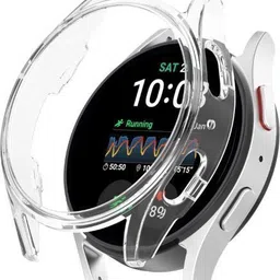 KAZUKI Screen Guard for Sansung Galaxy Watch 7 44mm Half Pack Hollow PC Watch Protective Case (Clear)-picture-29