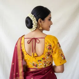 tozostylefabric U-Neck Women Blouse-picture-16