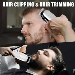 Zeno volt Professional 809 Hair Trimmer LED Display Heavy Duty Salon Series Trimmer Combo Shaver For Men, Men image 4