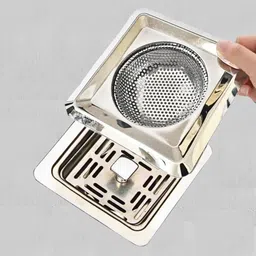giffy Kitchen Sink Stainless Steel Push Down Strainer-picture-14