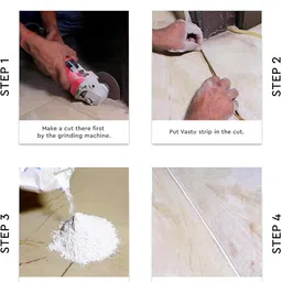 treemaison Vastu Aluminium Strip (Length- 8 Feet, Width- 0.5 Inch, Gauge- 0.2mm) Decorative Showpiece - 0.02 cm image 4