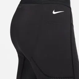 nike Solid Men Black Tights image 3