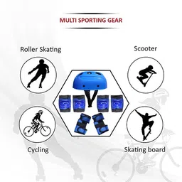 dcs pro Sports 7 in 1 Skating / Cycling | Multi Sport Protective Kit for KIDS / TEENS Skating Kit image 3