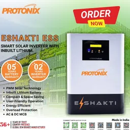 protonix fortuner 1000 VA E Shakti 1000VA (non-solar) with 2 Year Warranty Pure Sine Wave Inverter image 3