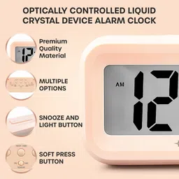 crompass Digital Pink Clock image 4