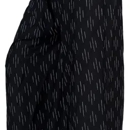 4k fashion Women Relaxed Black Viscose Rayon Trousers image 1