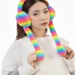 Royal Blue Chu Chu Ear Muffs (Unisex) | Premium Color Ear Muff-image-82