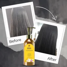 drakarees Japanese Blackening Hair Shampoo | Herbal Grey Coverage, Healthy Shine image 3