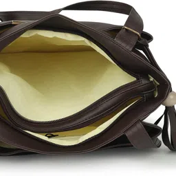 claspnclutch Women Brown Hand-held Bag - Regular Size image 4
