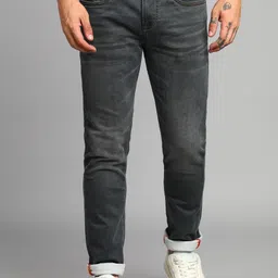 killer Men Slim Mid Rise Grey Jeans-picture-16