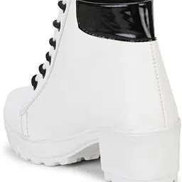 krafter New Stylish Girls/Women/Ladies High Heel Fashionble Comfortable Women Casual Boots For Women/Girls Out Door Ankle Length Boot Shoe For Women/Girls and Boot for Women/Girl's Boots For Women Boots For Women image 4