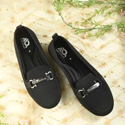 aadi Knitted Comfortable Stylish Classy Dailywear Slip-On Ballerina Flat Jutis Bellies For Women-picture-17