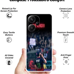 zaplab Back Cover for REDMI Note 13 Pro+ 5G, MZB0GK7IN Virat Kohli and Chiku back cover image 4