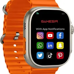 TECHIO T800 Smart watch Network supported S6 Smartwatch (Orange Strap, Free Size) Smartwatch-picture-22