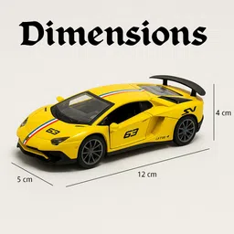 the flyer's bay 1:32 Scale DieCast Metal Pull-Back and Openable Doors image 2