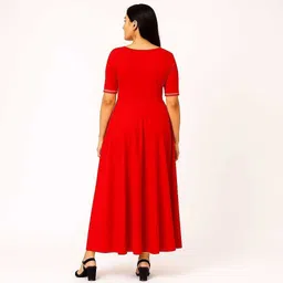 prince garment Cotton Rayon Stitched Anarkali Gown image 2