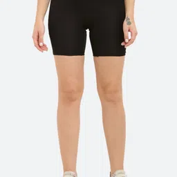 Solid Women Black Tights-image-23