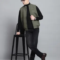 monte carlo Men Self Design Casual Jacket image 5