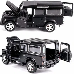 pezyox Die Cast Pull Back Car | Working Head Lights, Opening Doors, Back Door with Music and Lights,-picture-16