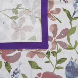 go texstylers Cotton 4 Seater Abstract Table Cover image 5