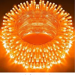 neerusstore 56 LEDs 18 m Orange Steady Ball Rice Lights-picture-37