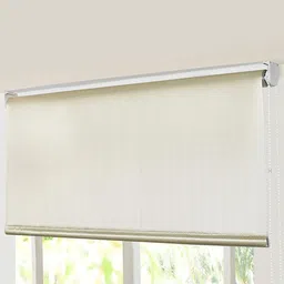 Jacquard Corded Blackout 84x57 Inches Roller Blind by Deco Window image 2