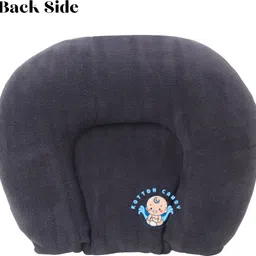 kotton candy Mustard Seeds (Rai) Pillow Velvet, Baby Head Shaping Takiya Soft Pillow Mustard Seeds Solid Baby Pillow Pack of 1 image 4